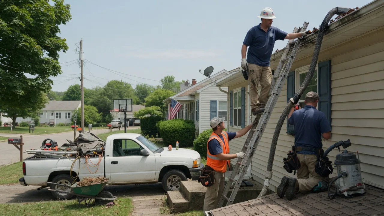 Gutter Installation in Holcomb, IL near me